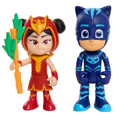 Pj Masks Hero Vs Villian 2 Pk Figure Set Catboy And Anyu Kids Toys For