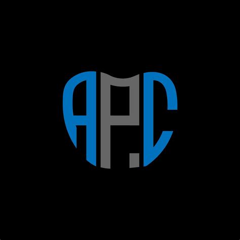 APC letter logo creative design. APC unique design. 28772650 Vector Art ...