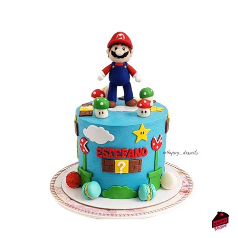 Pastel De Mario Bros Happy Dessert