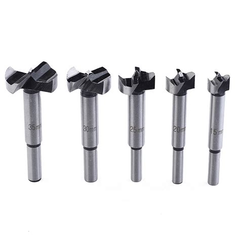 Pcs Forstner Drill Bit High Carbon Steel Round Shank Hinge Cutter