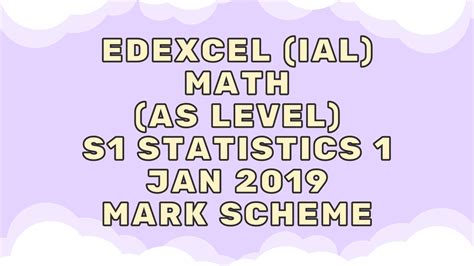 Edexcel Ial Mathematics As Level S Archives Kk Lee Mathematics