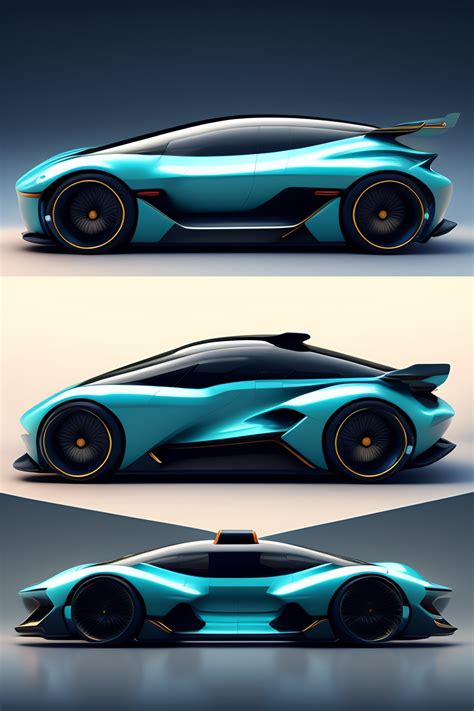 Lexica Futuristic Car Design Blueprint