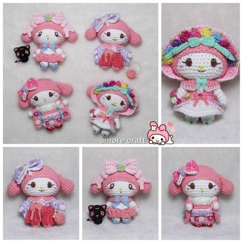 My Melody Crochet Amigurumi Free Crochet Amigurumi Free Patterns Crochet Projects