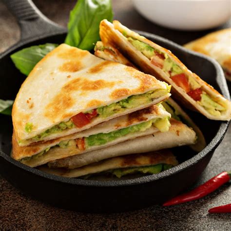 Quesadilla S Met Kaas En Avocado Mexicaans Recept Antilliaans Eten Nl