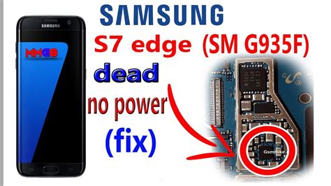 Samsung S7 Edge Sm G935f Dead Fix Motherboard Repair Mm 8 YouTube