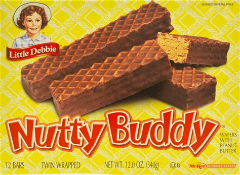 Little Debbie Nutty Buddy Wafer Bars 2 Boxes