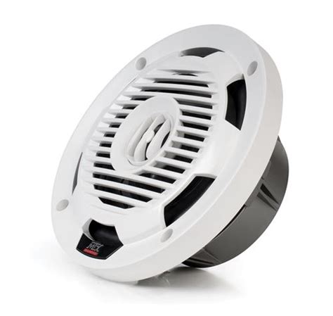 Wet65 W 6 5 Wet Series 4 Ohm Coaxial Marine Speaker Pair White Mtx Audio