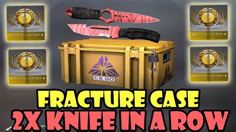 New Fracture Case 2x Knife In A Row CS GO 2020 Unboxing 10 YouTube