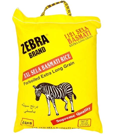 Zebra Xxl Sella Basmati Rice Mela Halal