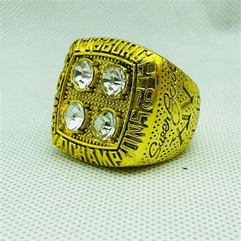 1979 Pittsburgh Steelers Championship Rings | Championship rings, Super ...