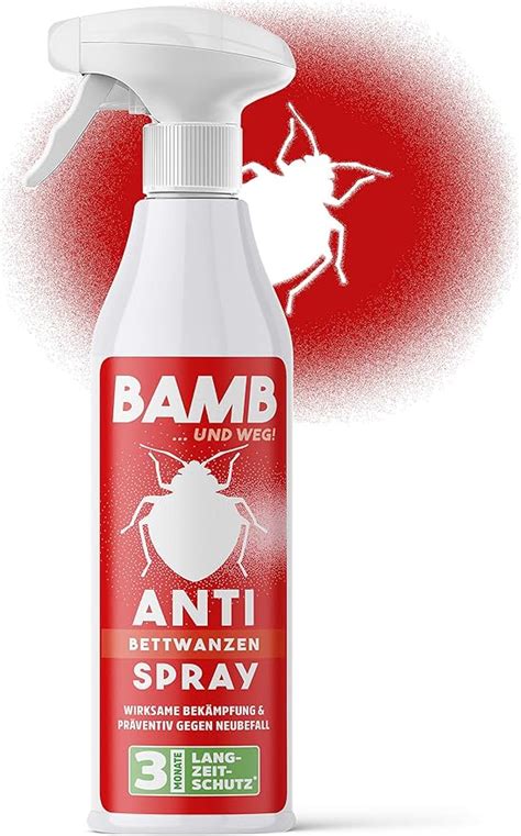 Bamb Bettwanzenspray F R Matratzen Wohnung Ml Anti Bettwanzen