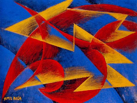 Ligne De La Vitesse 1913 De Giacomo Balla 1871 1958 Italy