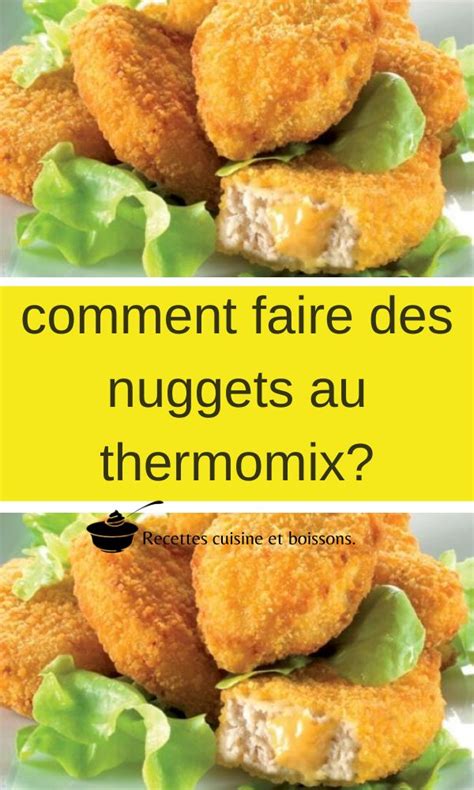 Comment Faire Des Nuggets Au Thermomix