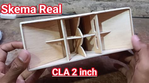 Cara Membuat Box Cla Inch Dobel Skema Real Youtube