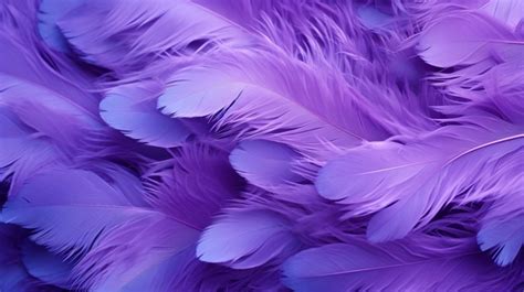 Abstract Soft Background With Blue And Purple Feather Patterns Blue