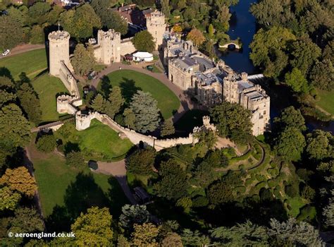 Aeroengland Warwick Castle Aerial Photograph