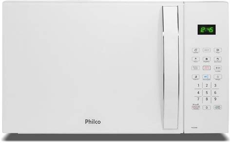 Forno Micro Ondas Philco Pmo Es Litros Prata Espelhado