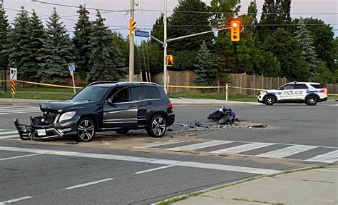 Motorcyclist Injured After Collision Citynews Toronto