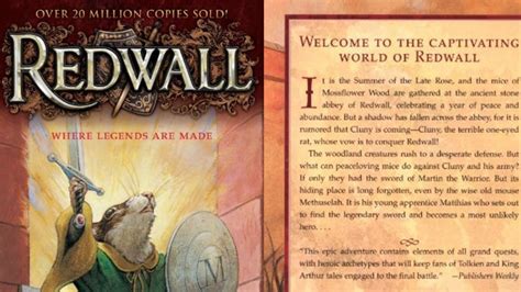 12 Facts About Brian Jacques And The Redwall Series Mental Floss