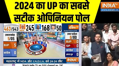 INDIA TV CNX OPINION POLL 2024 क UP क सबस सटक ओपनयन पल CM