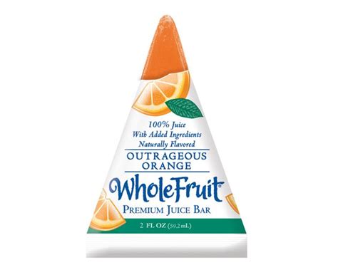 Orange 100 Juice Triangles 1002oz