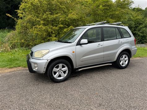 Toyota Rav 4 20 Vvt I Petrol Auto 5 Doors Silver Ebay