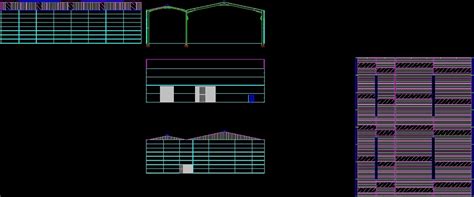 Industrial Nave Dwg Full Project For Autocad Designs Cad