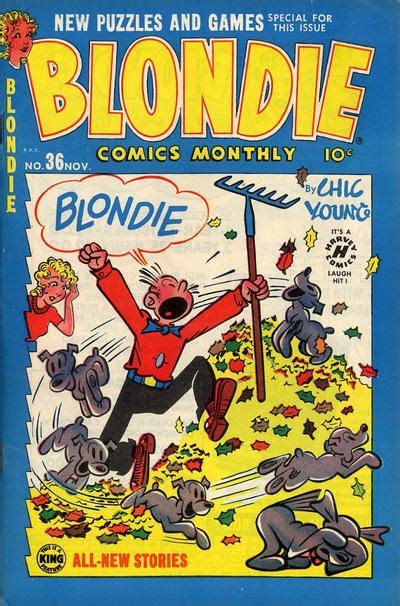 Cover For Blondie Comics Monthly 1950 Series 36 Blondie Comic