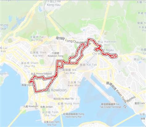 Kowloon Motor Bus Route Line No 10 Choi Wan To Tai Kok Tsui