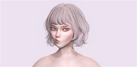 D Model Nude Female Character Yoon Game Ready Character VR AR Low Poly CGTrader