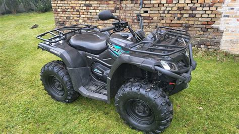 Quad CF Moto 450 S 2018 Wspomaganie EPS 2 Blokady Homologacja L7e B1