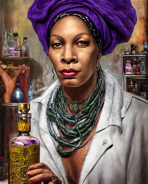 Marie Laveau Manbo Of New Orleans Digital Art By Evelyns Ai Art