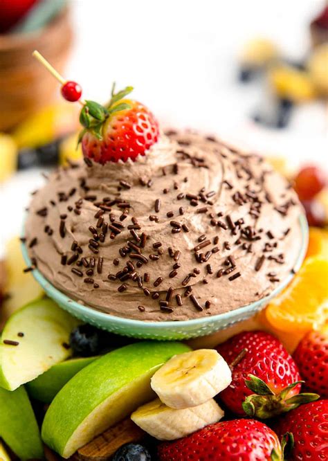 Chocolate Fruit Dip Easy Dessert Recipes