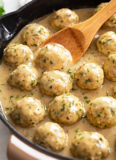 Chicken Meatballs The Cozy Cook