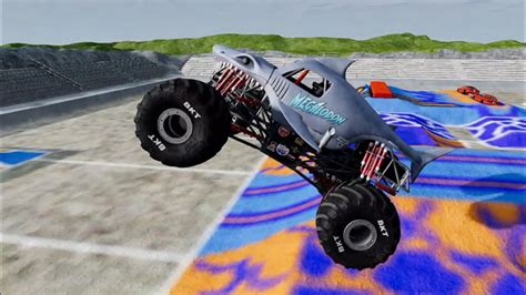 Awesome Monster Jam Monster Truck Freestyle Beamng Drive Monster Jam