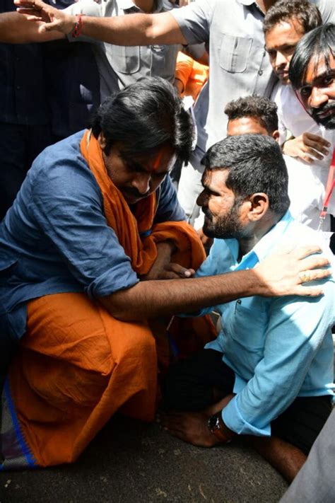 Pawan Kalyan Performs Puja For His Varahi Campaign Vehicle See Photos