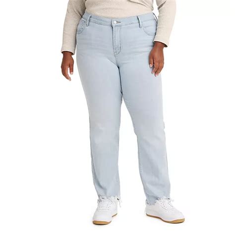 Plus Size Levi S® 724™ High Rise Straight Leg Jeans