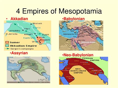 The Four Empires Of Mesopotamia Assessment