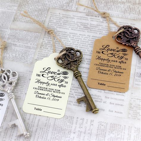 Love is the Key to Happily Ever After Customizable Wedding - Etsy