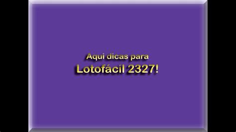 Aqui dicas para Lotofacil 2327 dicas de Excel no final Não perca as