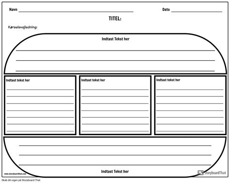 Hamburger Outline Storyboard By Da Examples