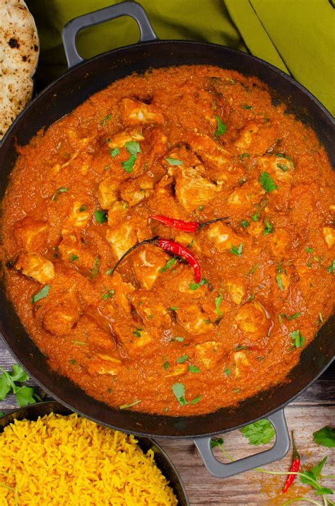 Chicken Pathia Curry Indian Restaurant Takeaway Style Recipe