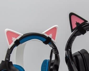 Headset Cat Ears Etsy