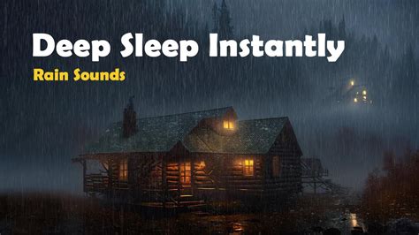 Hour Relaxing Sleep Music With Rain Sounds I Deep Sleep Instantly