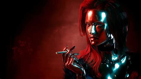 Cyberpunk 2077 Lizzy Wizzy CD Projekt RED HD Papel De Parede