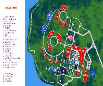 Resort Map | Aston Costa Verde Beach Resort | Holguin, Cuba