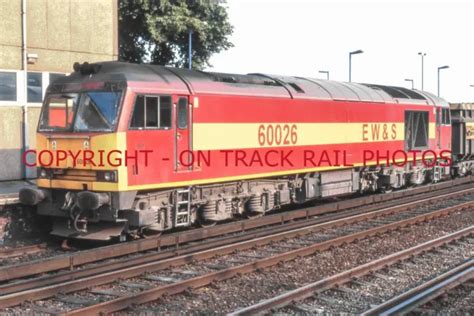 Uk Railway Photograph Of Class 60 60026 Rm60 631 £170 Picclick Uk