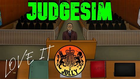 Judgesim Early Peek Love It Judge Jolly Youtube