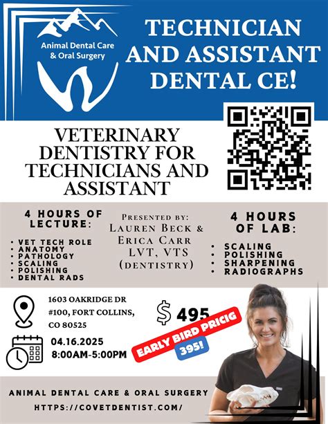 Veterinary Dentistry for Technicians and Assistants | August 21, 2024