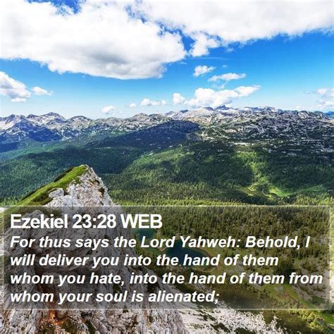 Ezekiel 23 28 WEB Scriptures Images